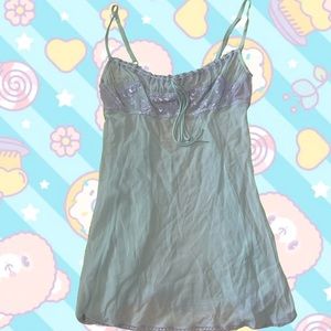 Teal Victoria’s Secret top